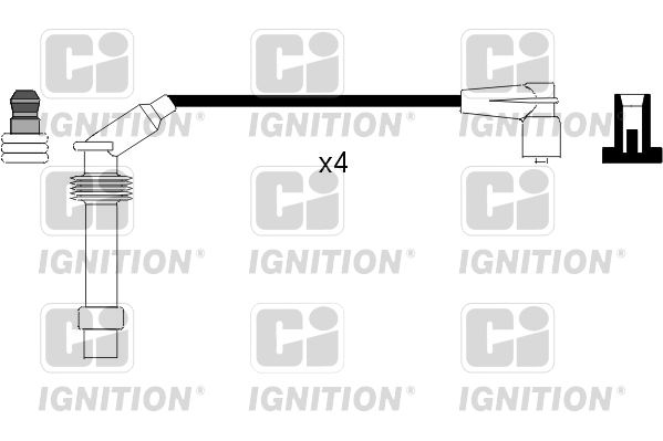 QUINTON HAZELL Комплект проводов зажигания XC934